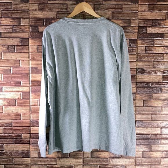 Bundle of 2 Mens L.L. Bean Long Sleeve T Shirts Blue & Gray - Picture 3 of 14